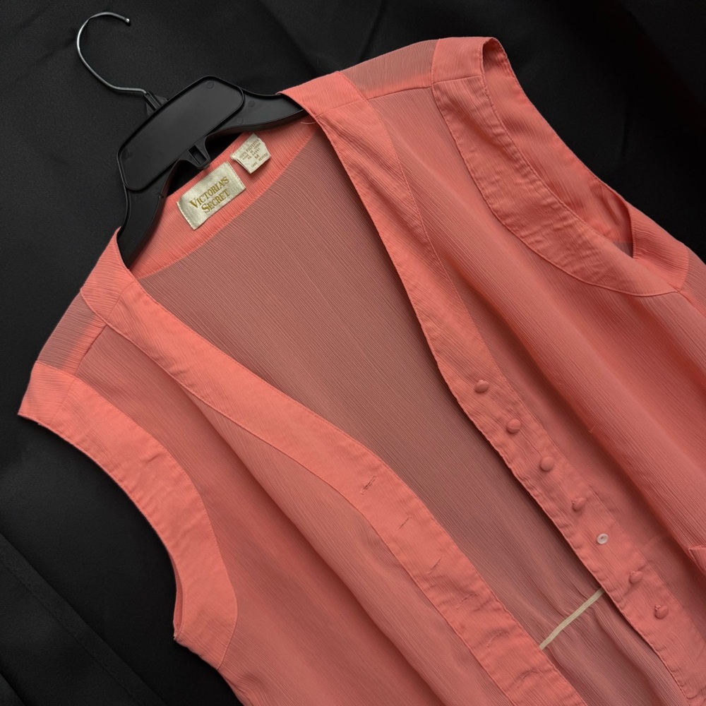 Victorias Secret Vintage Semi Sheer Top